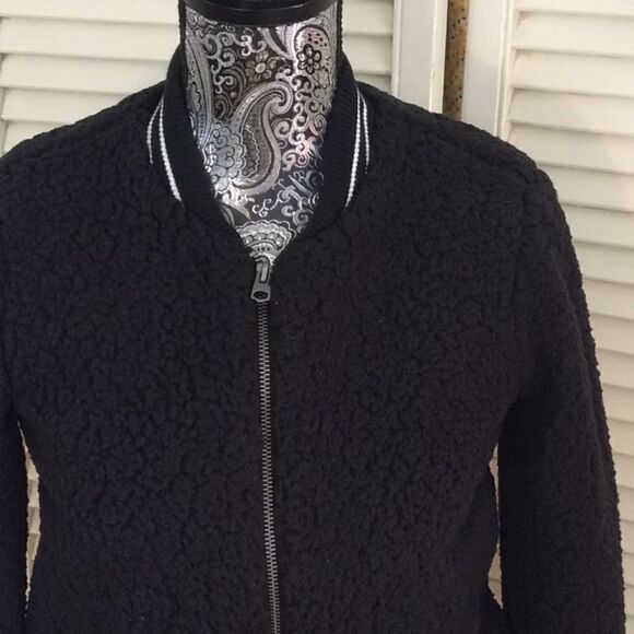 NWT Lucky Brand Varsity Bomber Jacket Pockets XS - Picture 8 of 13